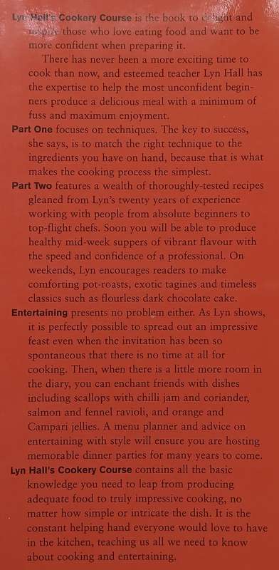 Lyn Halls Cookery Course | Lyn Hall