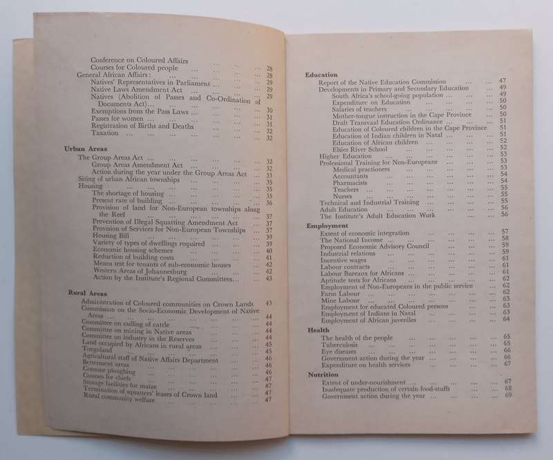 A Survey of Race Relations in South Africa, 1951-1952 | Muriel Horrell