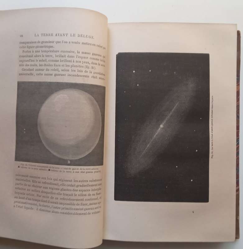 La Terre avant Le Deluge (5th Edition, Published 1866, French) | Louis Figuier