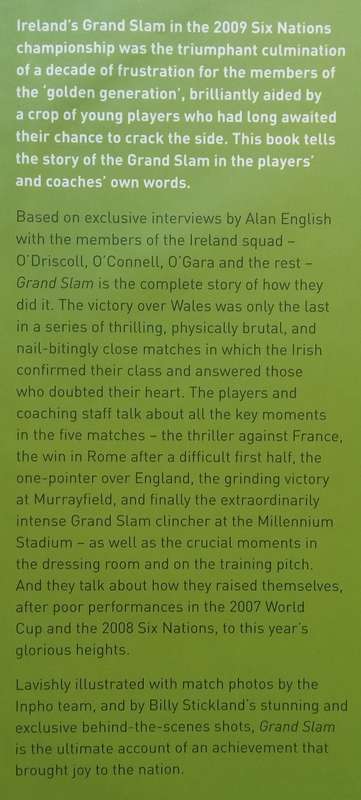 Grand Slam: How Ireland Achieved Rugby Greatness  In the Players Own Words | Alan English