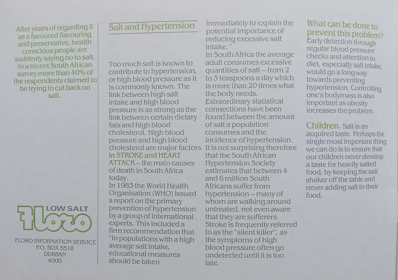 Why Health Wise People Are Saying No to Salt (English/Afrikaans Dual Language Edition)
