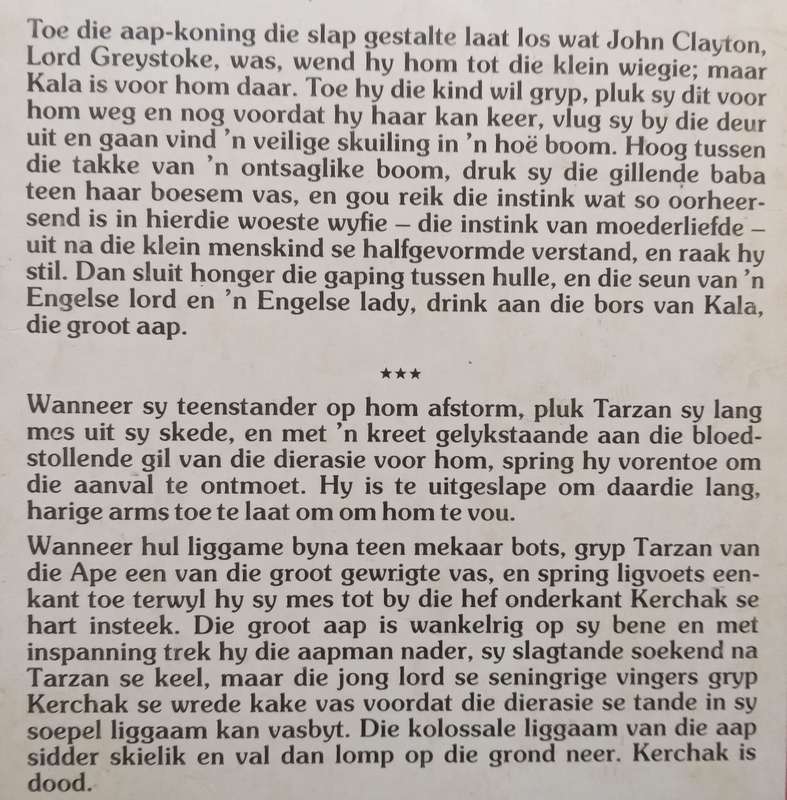 Tarzan van die Ape (Afrikaans) | Edgar Rice Burroughs&nbsp;