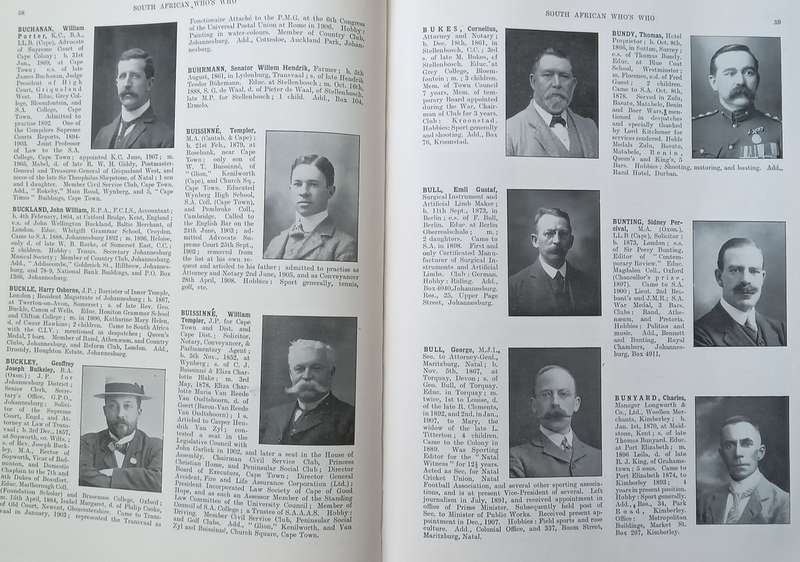 South African Whos Who 1911 | Ken Donaldson (Ed.)
