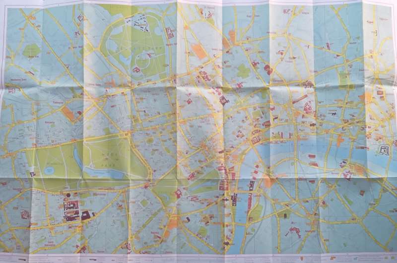 Visitors London: Places of Interest (Folded Map)