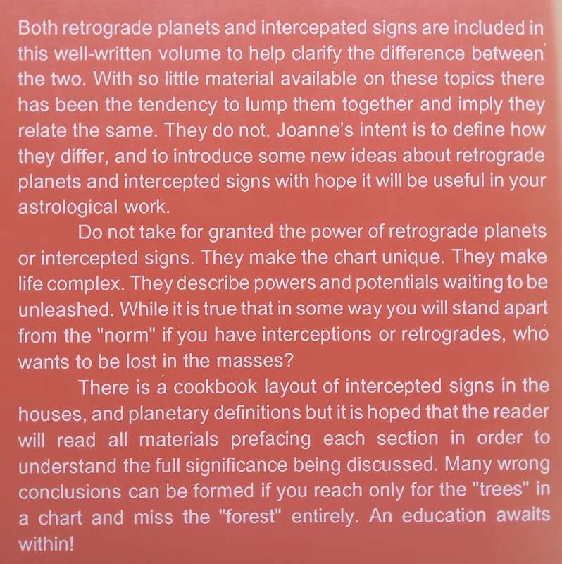 Your Hidden Powers: Intercepted Signs and Retrograde Planets | Joanne Wickenburg