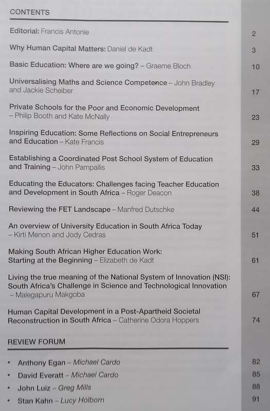 Focus: The Journal of the Helen Suzman Foundation (Issue 59, November 2010)
