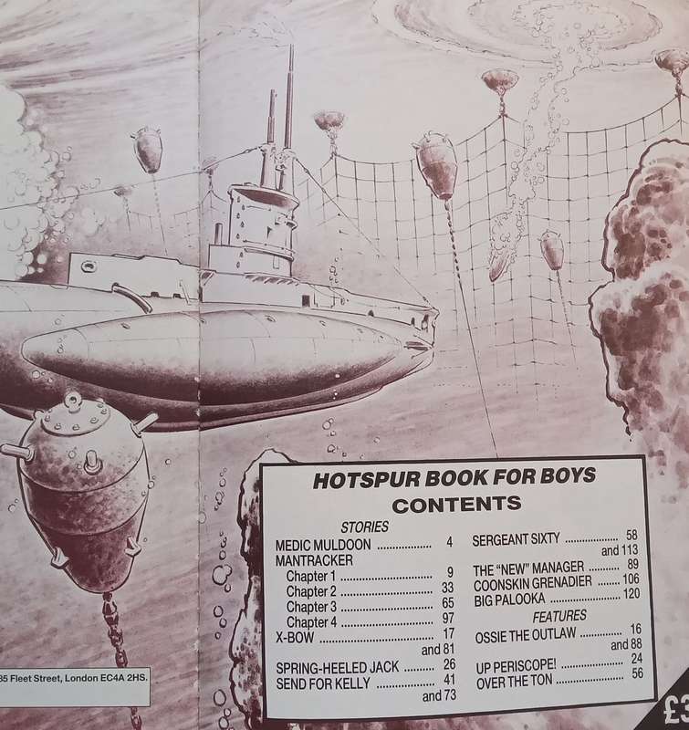 Hotspur Book for Boys 1990