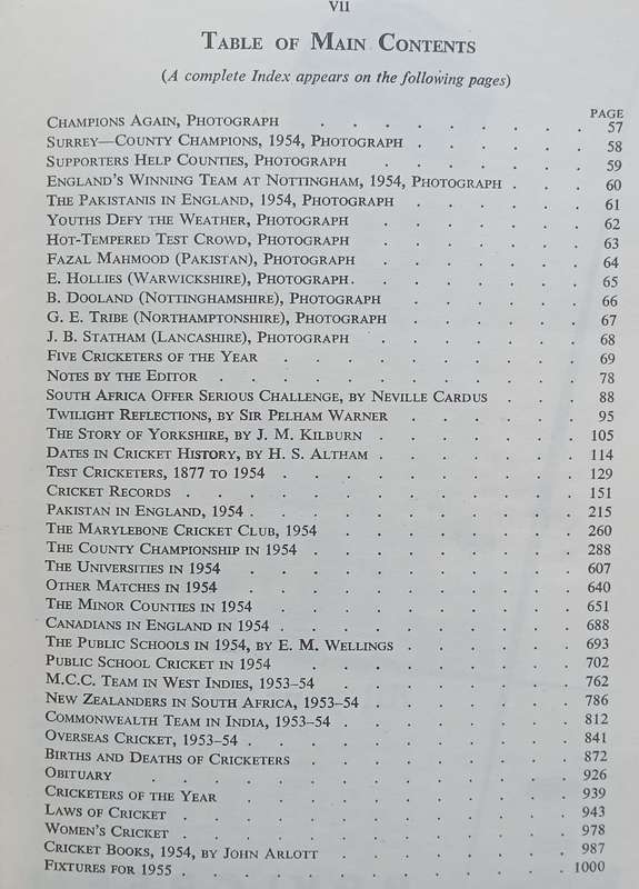 Wisden Cricketers Almanack 1955 (92nd Edition) | Norman Preston (Ed.)