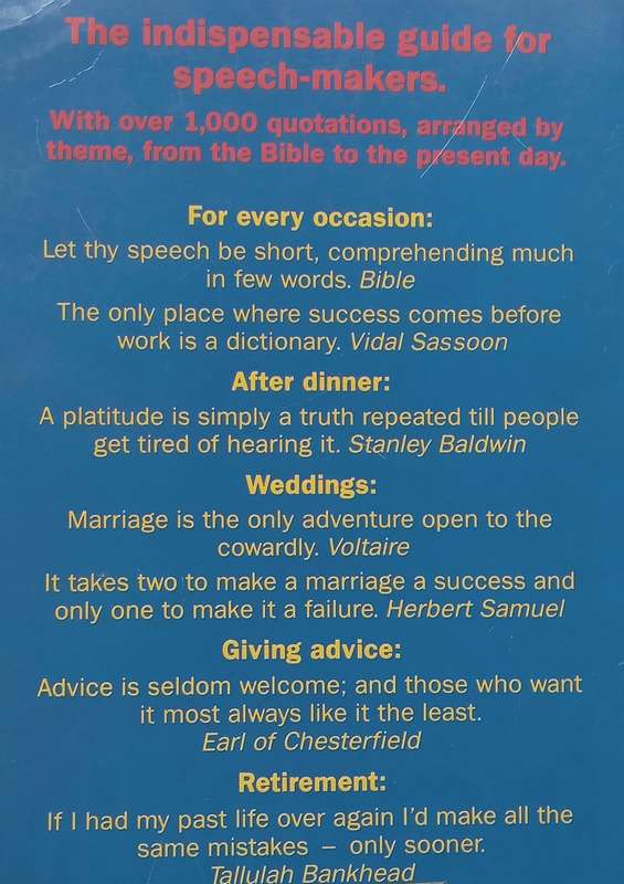 Quotations for Speeches