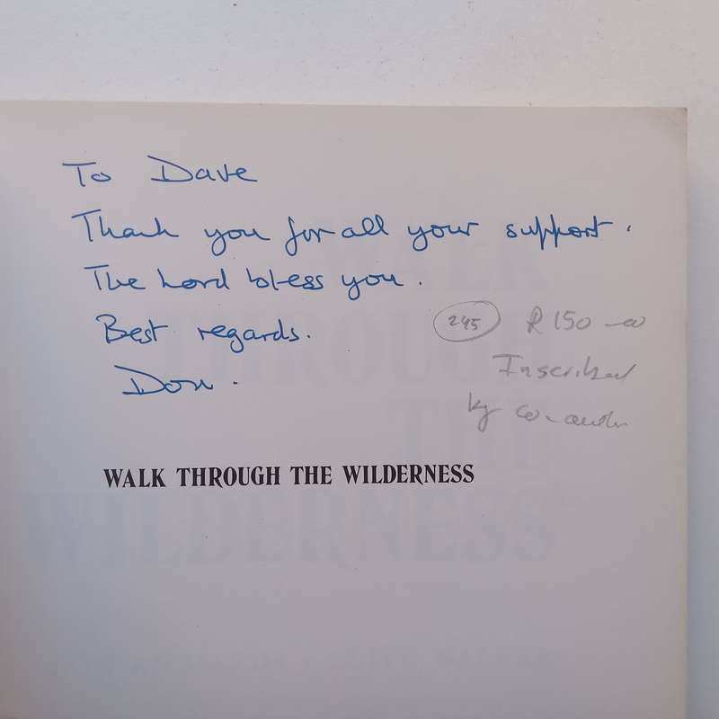 Walk Through the Wilderness (Signed and Inscribed by Co-Author) | Clive Walker &amp; Don Richards