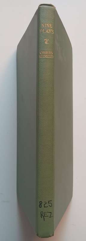 Nine Plays (Limited Edition) | Charles Reznikoff