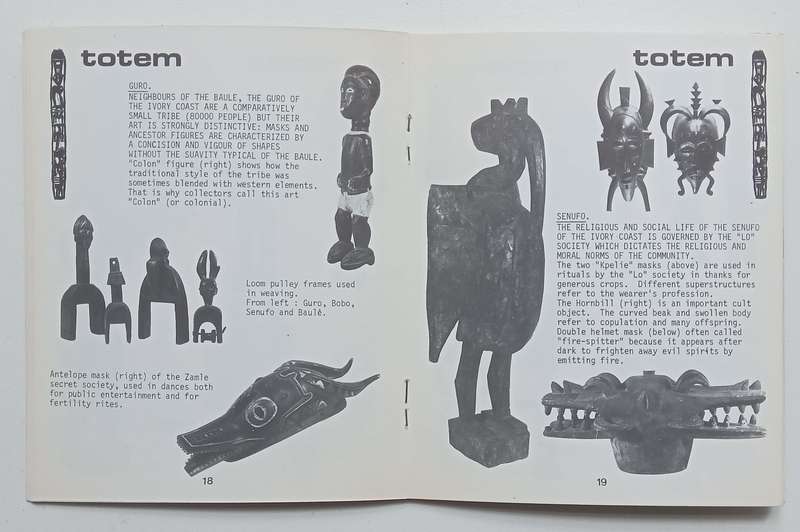 African Art: An Introduction (Totem Gallery Booklet)