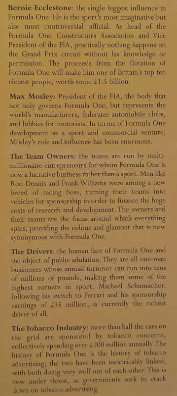 Formula 1, The Business of Winning: The People, Money and Profits that Power the Worlds Riches...