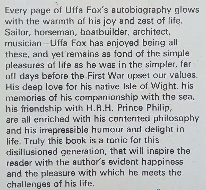 Joys of Life | Uffa Fox
