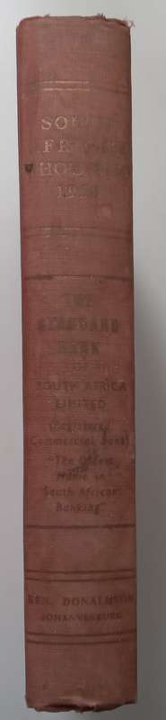 South African Whos Who, 1958