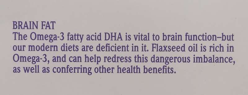 Flaxseed (Linseed) Oil and the Power of Omega-3 | Ingeborg & James Johnston