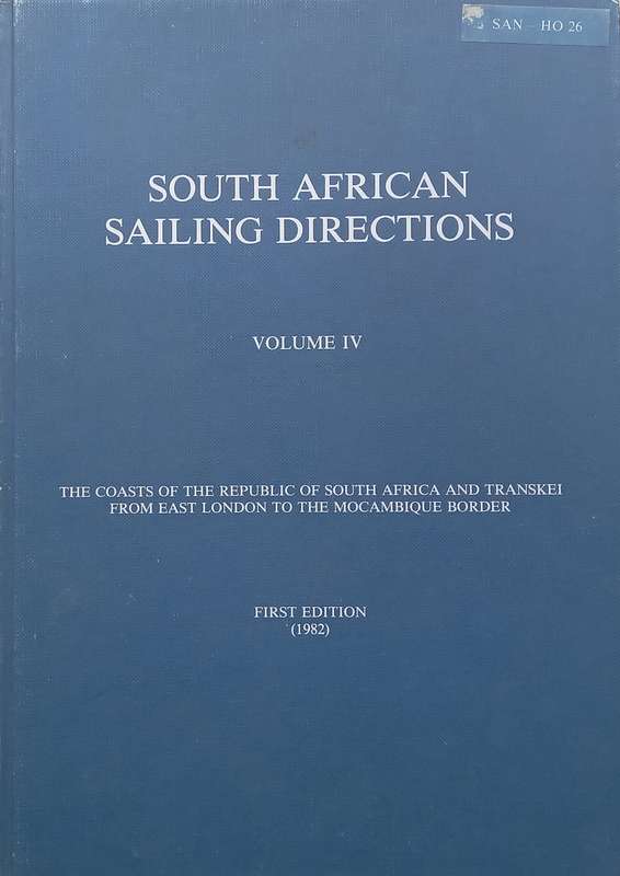 South African Sailing Directions (Vol. IV)
