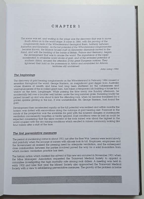 A History of the M.V.S. (Mine Ventilation Society of SA) | Melanie Low