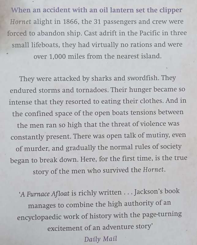 A Furnace Afloat: The Wreck of the Hornet and the 4300-Mile Voyage of its Survivors | Joe Jackson