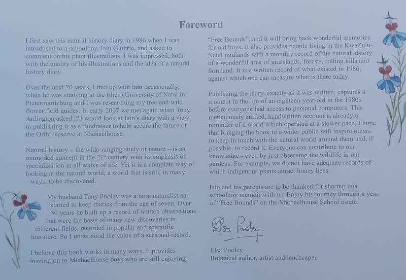 Free Bounds (Signed and Inscribed by Author) | Iain Guthrie