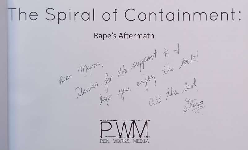 The Spiral of Containment: Rapes Aftermath (Inscribed by Author) | Elisa L. Iannacone