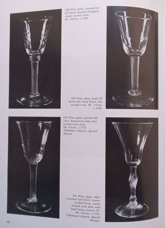 Eighteenth Century English Drinking Glasses: An Illustrated Guide | L. M. Bickerton
