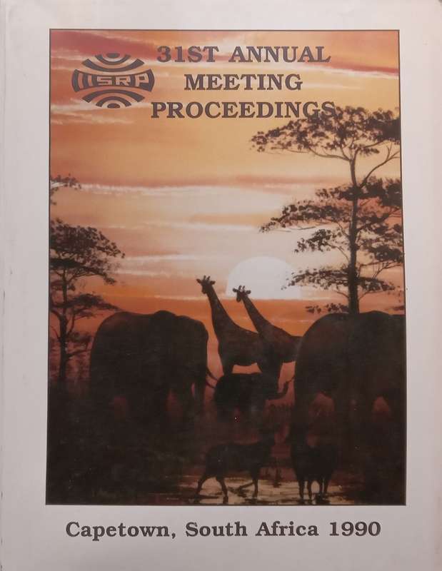 31st Annual Meeting Proceedings of the International Institute of Synthetic Rubber Producers (1990)