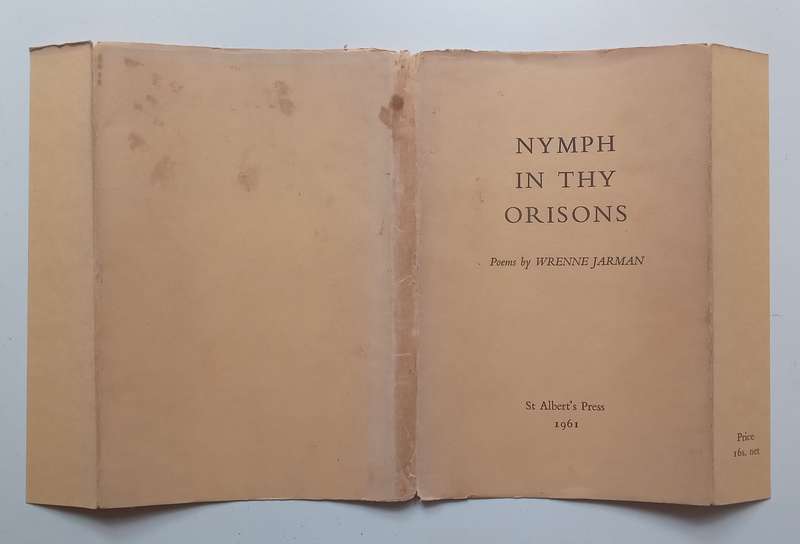 Nymph in thy Orisons: Poems (Limited Edition) | Wrenne Jarman