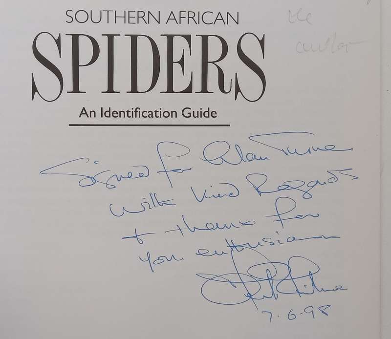 Southern African Spiders: An Identification Guide (Inscribed by Author) | Martin R. Filmer