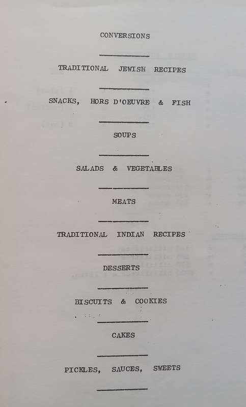 Bulawayo Hebrew English Nursery School Recipe Book, 1978 | Tirzah Feigenbaum (Ed.)