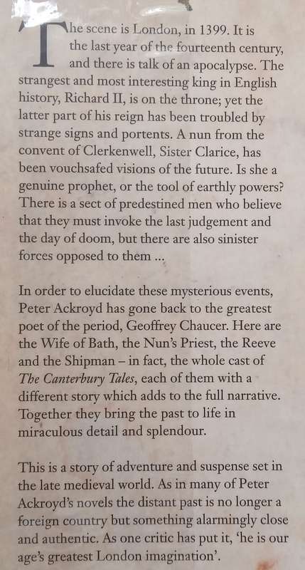 The Clerkenwell Tales (Hardcover) | Peter Ackroyd