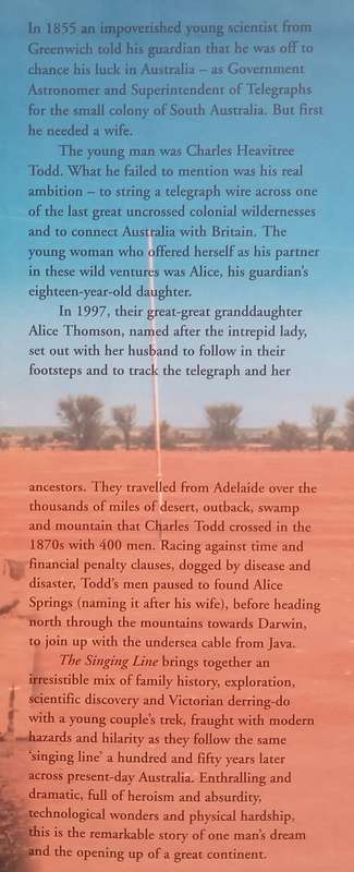 The Singing Line | Alice Thomson