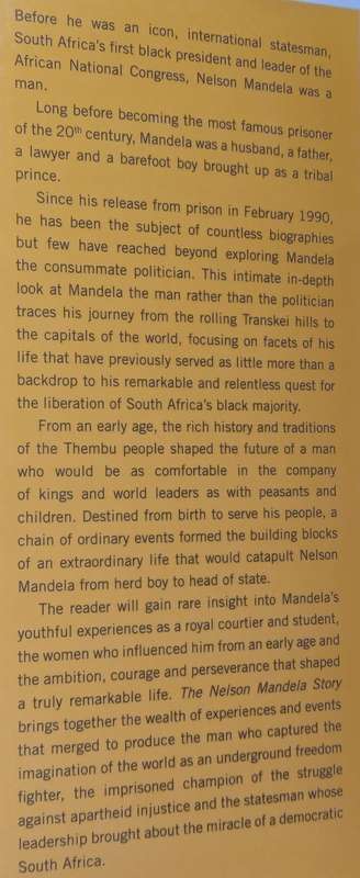 The Nelson Mandela Story (Signed by Author) | Anne Marie du Preez Bezdrob