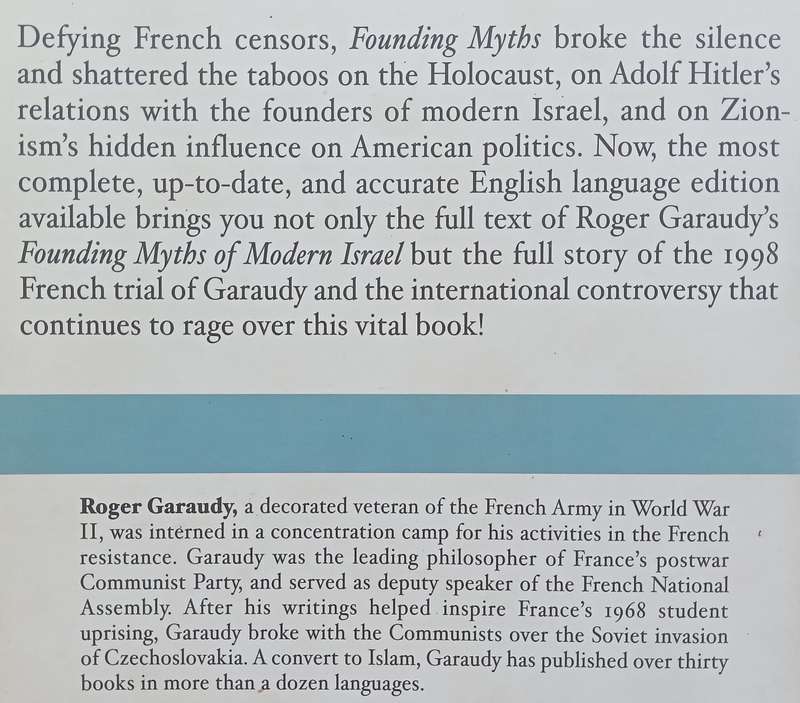 The Founding Myths of Modern Israel | Roger Garaudy