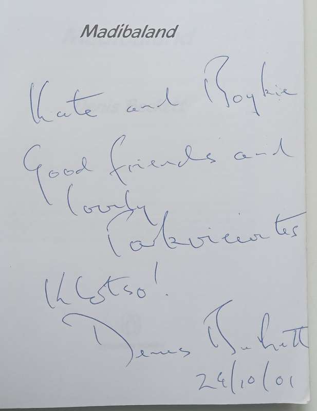 Madibaland (Inscribed by Author to Steven and Kate Sidley) | Dennis Beckett