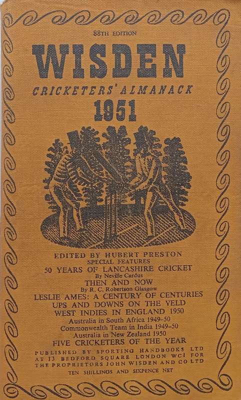 Wisden Cricketers Almanack 1951 (88th Edition) | Hubert Preston (Ed.)