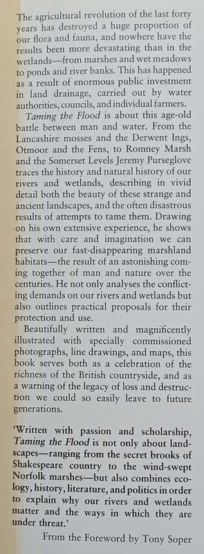 Taming the Flood: A History and Natural History of Rivers and Wetlands | Jeremy Purseglove