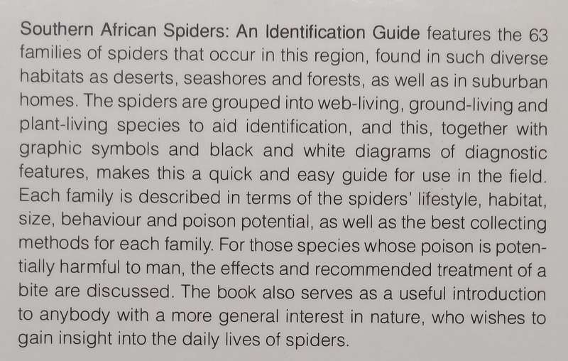 Southern African Spiders: An Identification Guide (Inscribed by Author) | Martin R. Filmer