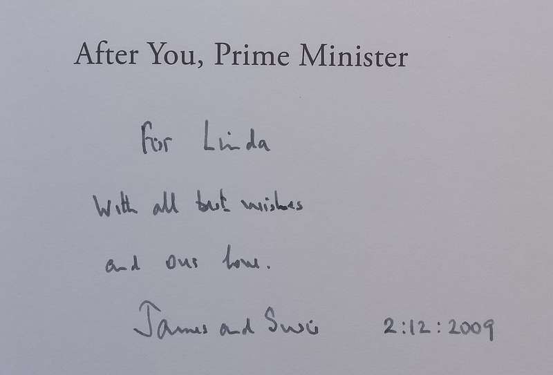 After You, Prime Minister (Signed and Inscribed and Signed by Author) | James Douglas-Hamilton