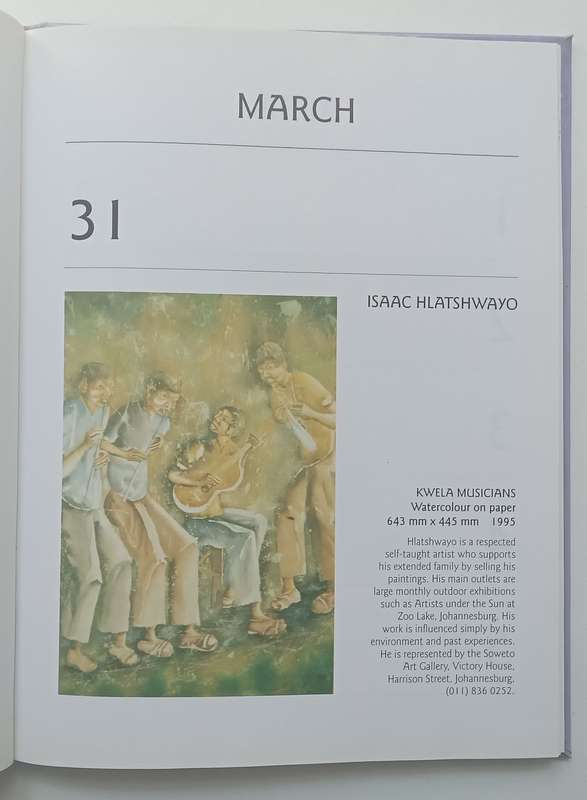South African Artists Book of Days (With 10 Cards in Pocket) | Sarah Huddleston