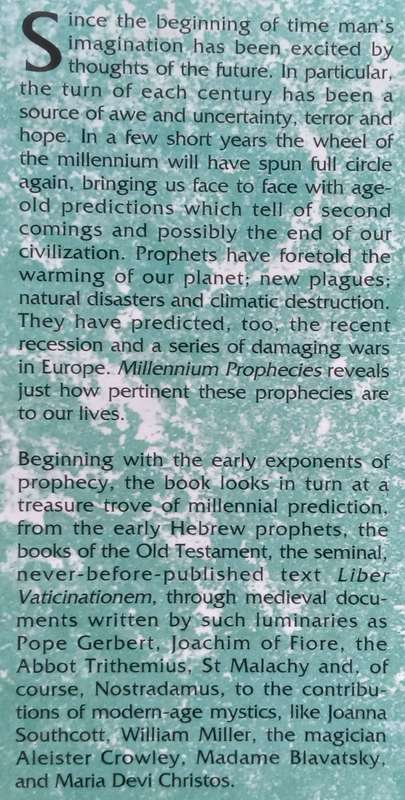 Millennium Prophecies: Predictions for the Year 2000 and Beyond | Stephen Skinner