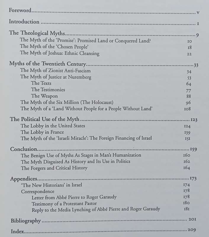 The Founding Myths of Modern Israel | Roger Garaudy