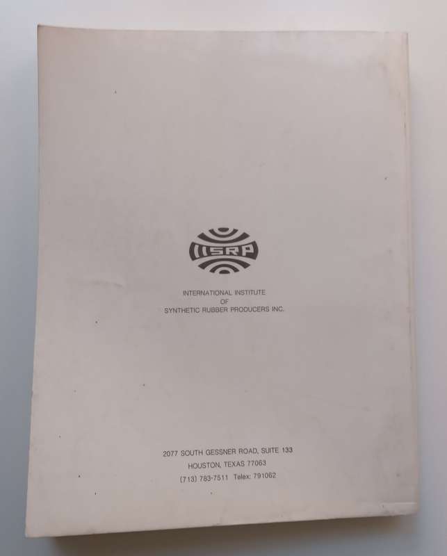 31st Annual Meeting Proceedings of the International Institute of Synthetic Rubber Producers (1990)