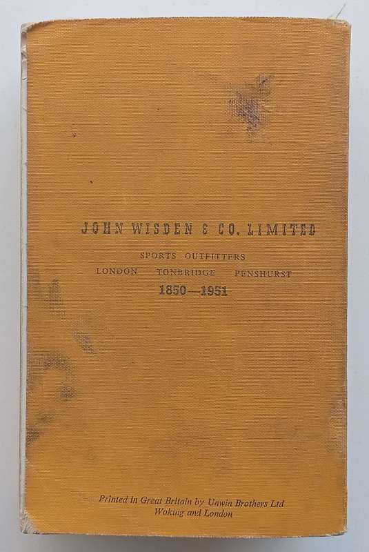 Wisden Cricketers Almanack 1951 (88th Edition) | Hubert Preston (Ed.)
