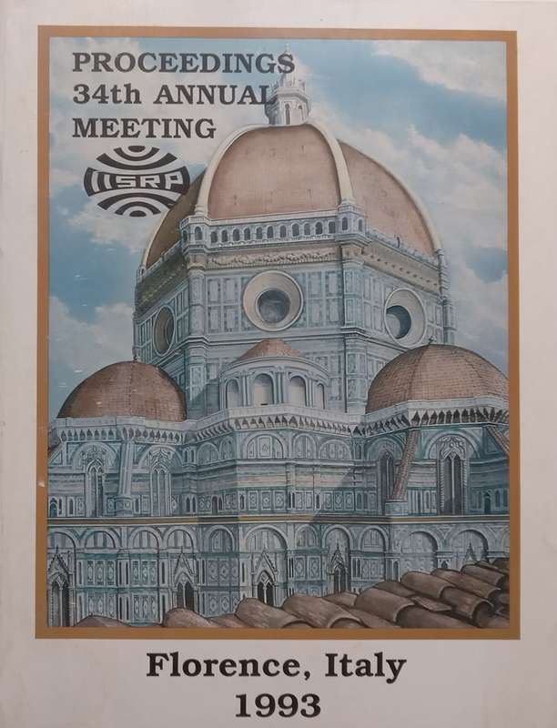 34th Annual Meeting Proceedings of the International Institute of Synthetic Rubber Producers (1993)