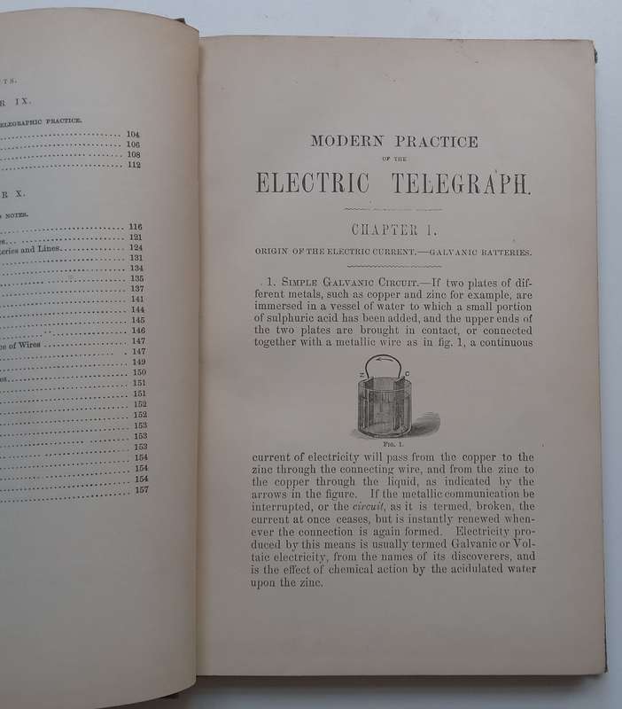 Modern Practice of the Electric Telegraph: A Handbook for Electricians and Operators (Published 1...