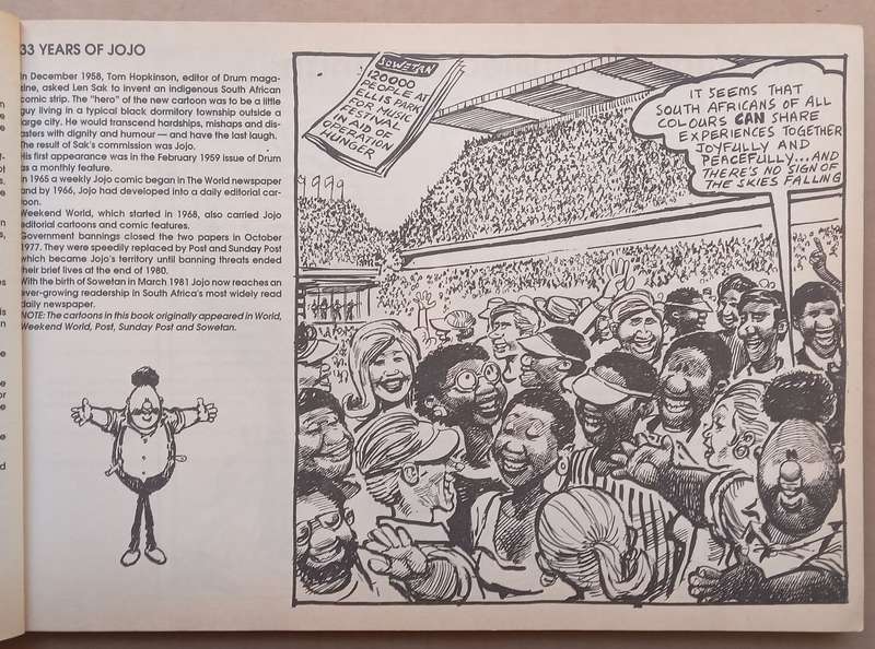 Jojos World: Celebrating 33 Years of a Township Cartoon Hero | Lennie Sak
