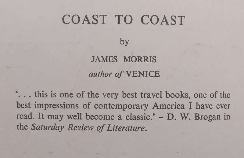 Coast to Coast (Travel in America) | James Morris
