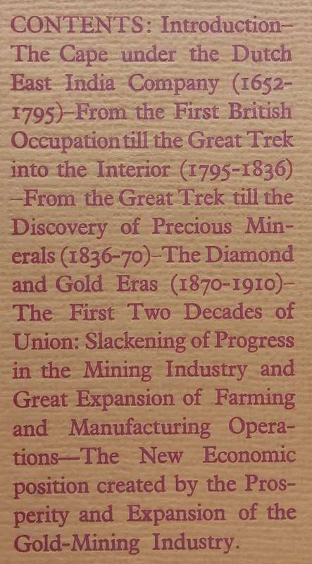 The Economic Development of South Africa (Published 1936) | M. H. de Kock