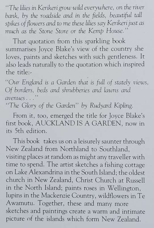 New Zealand is a Garden | Joyce Blake
